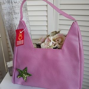 NEW Pink Torrid  purse with green star